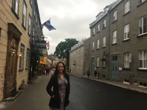A encantadora Quebec City - o clima nao ajudou