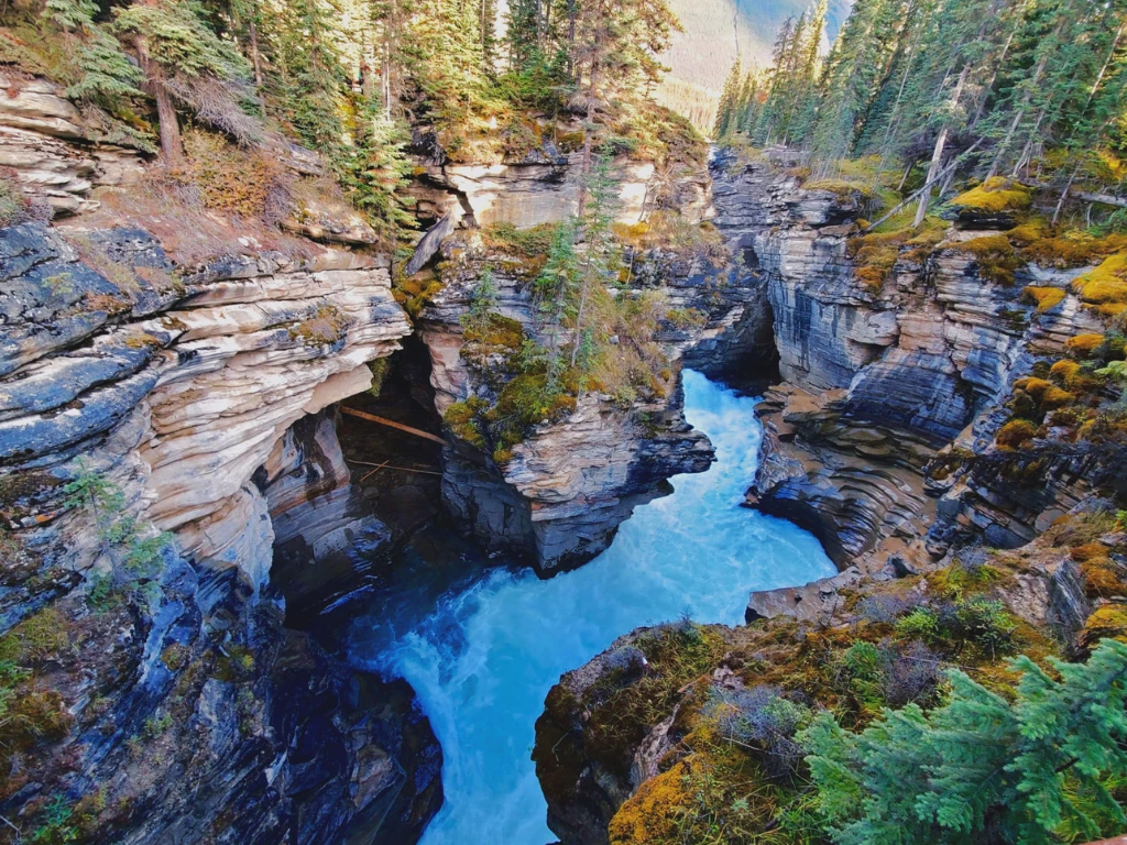 Lower Falls- Banff - Canadá - Dona Viagem