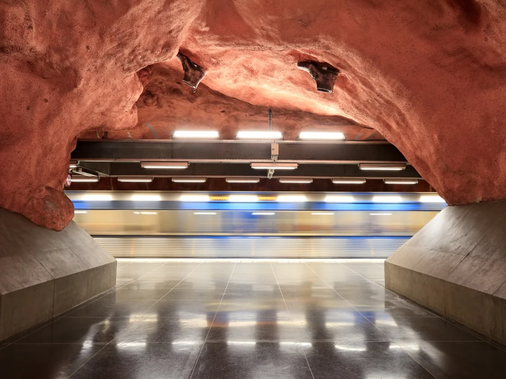 Rådhuset Metro Art Walk - Estocolmo - Dona Viagem